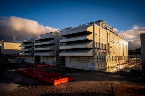 Three of the six new generator modules at Sellafield