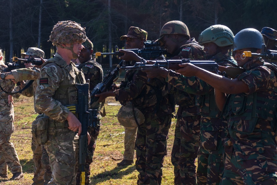 By land and by sea: UK supports US-led military exercises improving African security and stability
