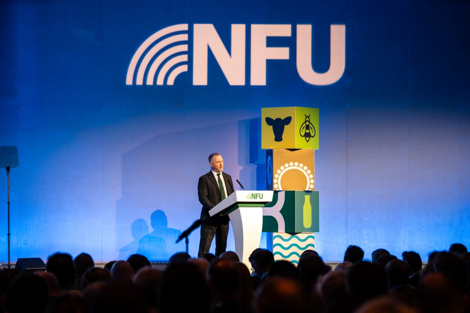 Steve Reed at NFU conference