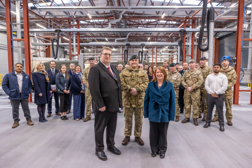 Major military infrastructure upgrade completed at Leuchars