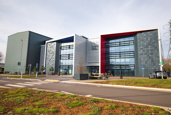 Exterior of H3AT Tritium Loop Facility Building at UKAEA’s Culham Campus, Oxfordshire