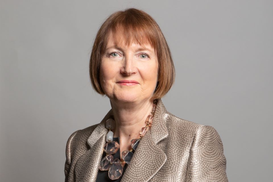 Harriet Harman is appointed new UK Special Envoy