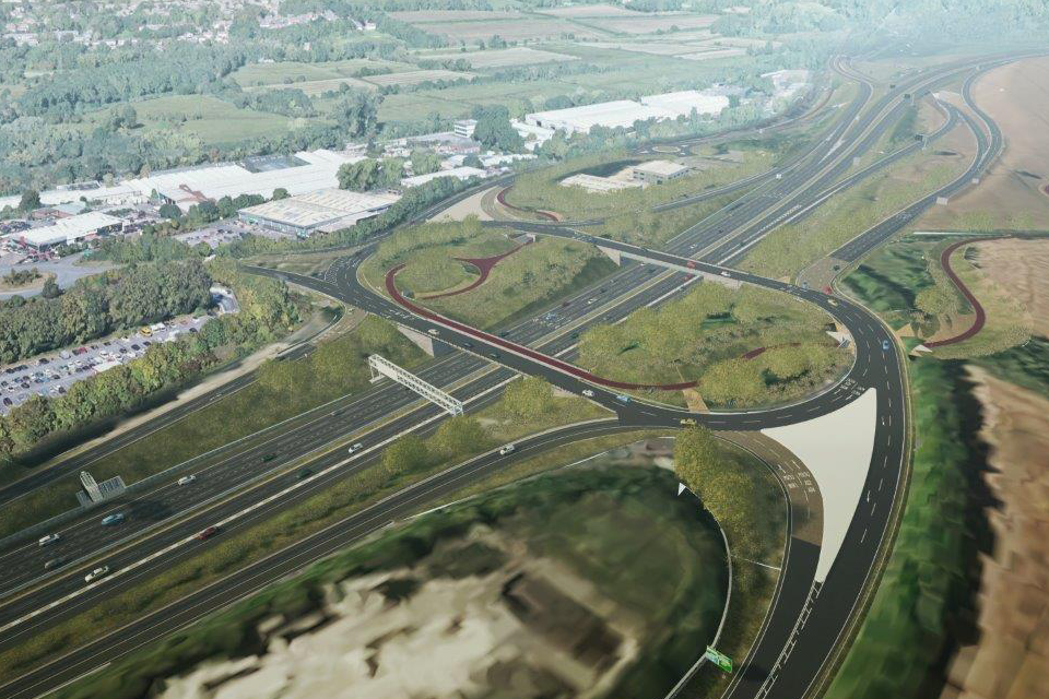 Greenlight for £290 million improvements to M3 to support over 2,000 homes in Winchester