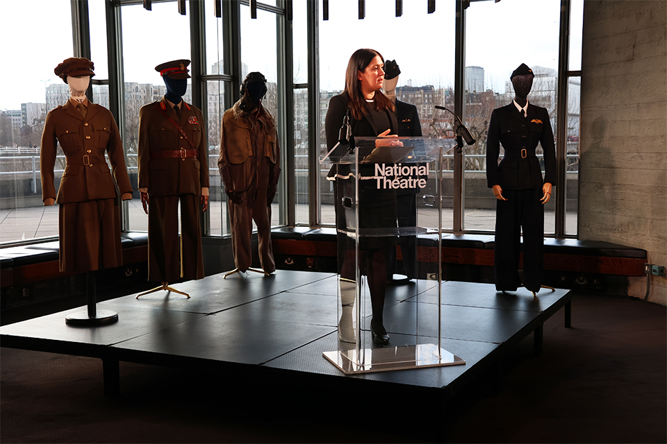 National Theatre film and Imperial War Museums bring Second World War stories to a new generation as part of VE Day 80 plans