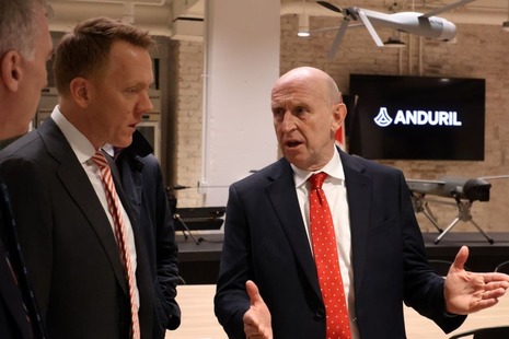 Advanced attack drones for Ukraine in new deal struck by UK government and Anduril UK