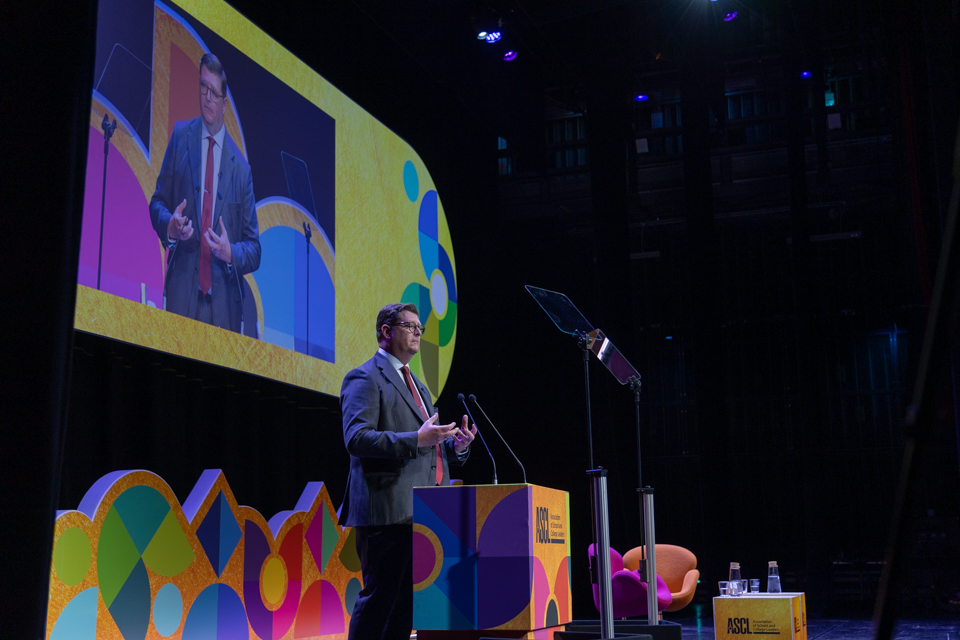 Martyn Oliver’s speech at the ASCL Annual Conference
 – uk.gov