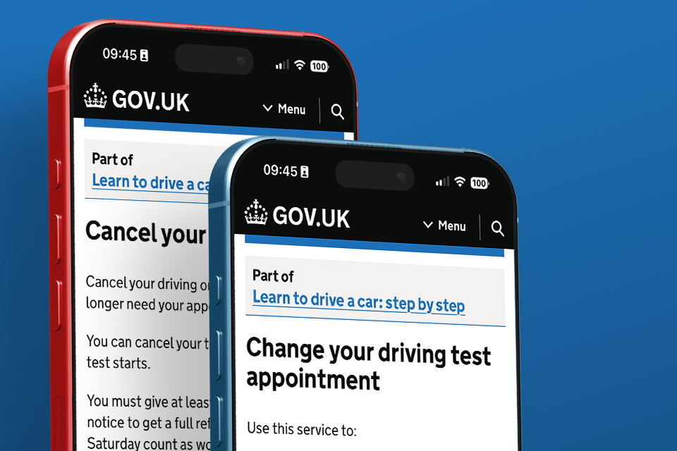 New rule for driving test changes and cancellations to reduce waiting times