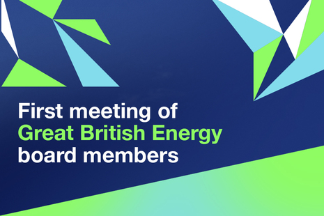 First meeting of Great British Energy board members