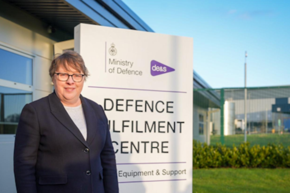 Minister visits Telford to see logistical heartbeat of UK Defence