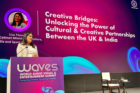 Secretary of State Lisa Nandy at WAVE conference in India