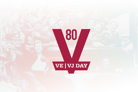 VE Day branded image