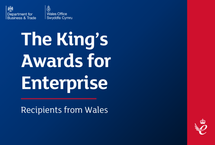 King's Award for Enterprise. Recipients in Wales.