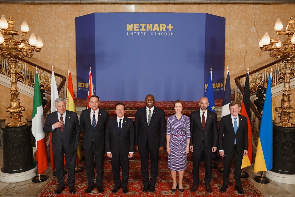 Weimar+ joint statement on Ukraine and Euro-Atlantic security, 12 May 2025