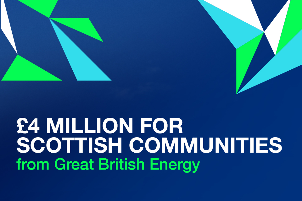 Great British Energy funding boost for Scottish communities