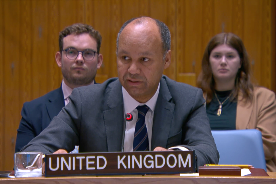 The UK remains committed to restoring freedom of navigation and maritime security in the Red Sea: UK statement at the UN Security Council