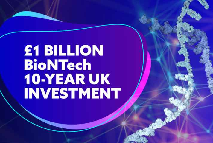 £1 billion BioNTech 10-year UK investment.