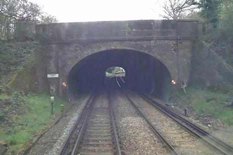Bookham Tunnel (courtesy of Network Rail).