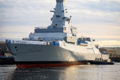HMS Glasgow naming ceremony marks milestone for UK security and economy