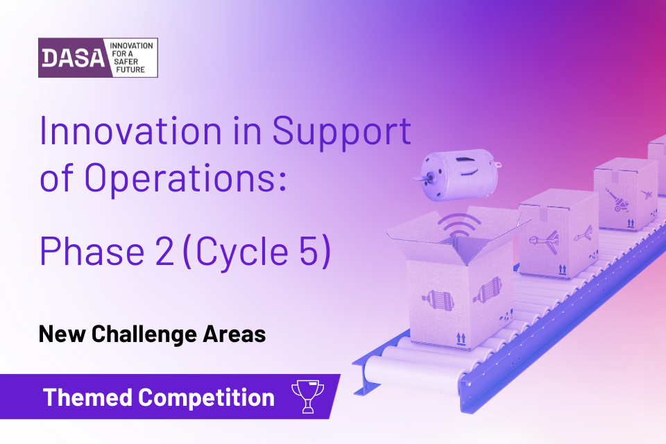 DASA launches Phase 2 (Cycle 5) of fast paced Themed Competition