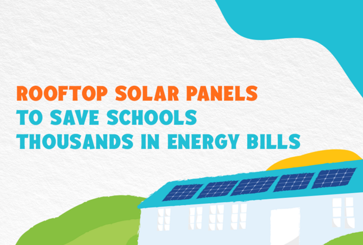Rooftop solar panels to save schools thousands in energy bills