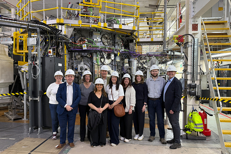 Councillors and staff from Bassetlaw District Council - Image credit: UK Industrial Fusion Solutions Ltd.