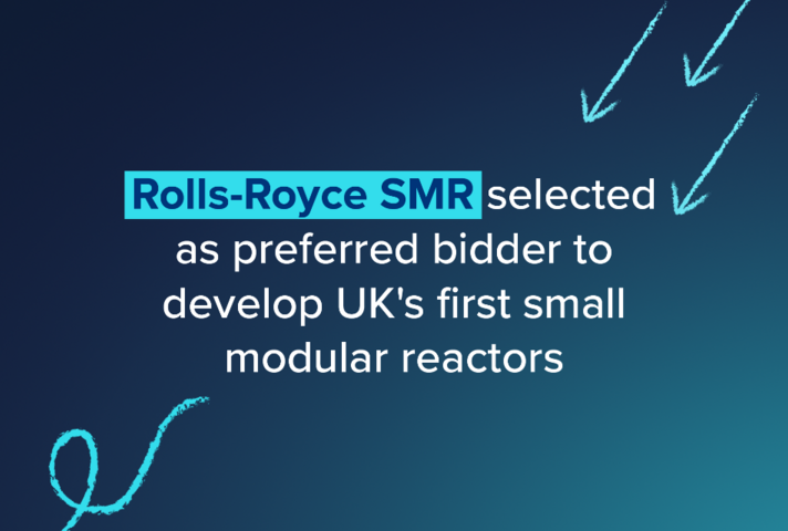 Rolls-Royce SMR selected as preferred bidder to develop UK's first small modular reactors