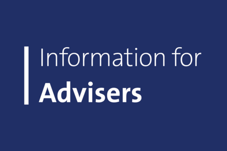 Information for Advisers