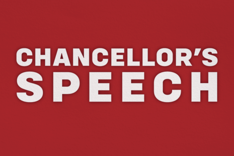 Chancellors Speech