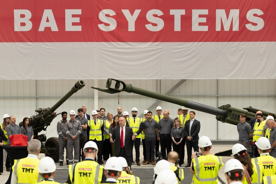 New artillery factory opens in Sheffield creating 200 skilled jobs