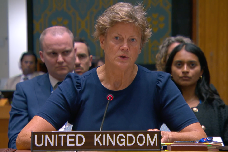 Statement by Ambassador Barbara Woodward, UK Permanent Representative to the UN, at the emergency UN Security Council meeting on Iran.