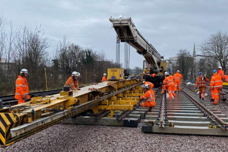 Network Rail track renewal