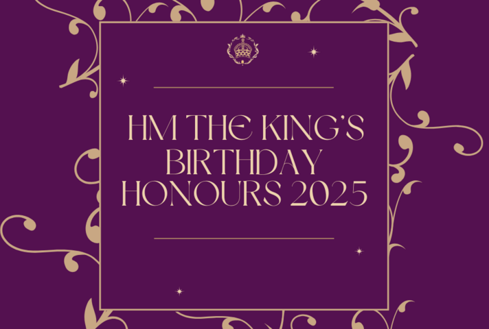 HM The King's Birthday Honours 2025