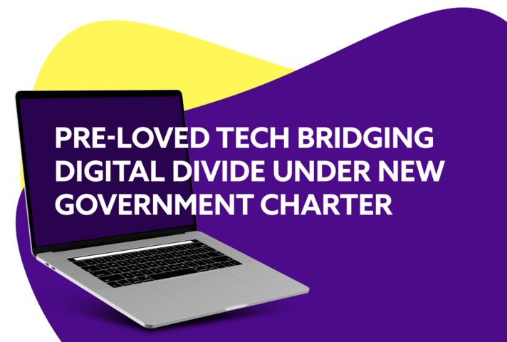 Pre-loved tech bridging digital divide under new government charter.