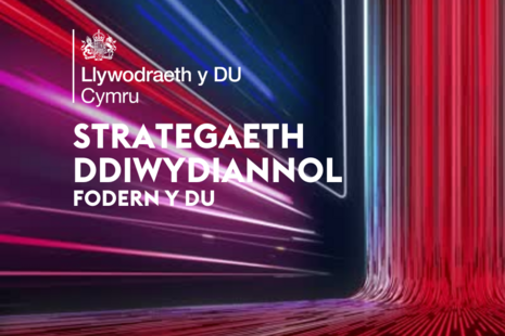 In Welsh: The UK's Modern Industrial Strategy