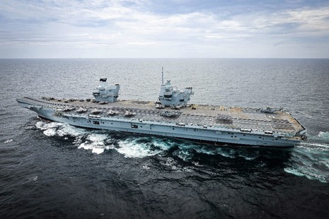 Boost to UK defence and trade as Carrier Strike Group arrives in the Indo-Pacific