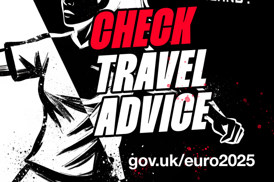 Countdown to Euro 2025 as Government gives advice to travelling fans