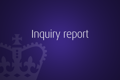 Inquiry report