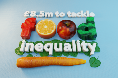 £8.5 million to tackle food inequality.