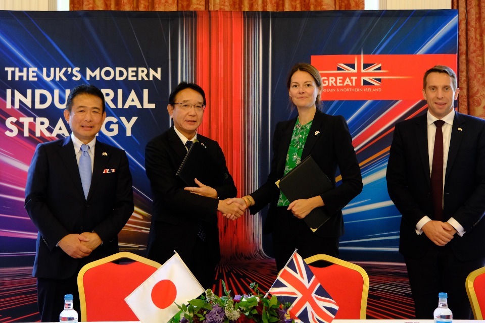 UK secures £7.5 billion Japanese investment in key growth sectors