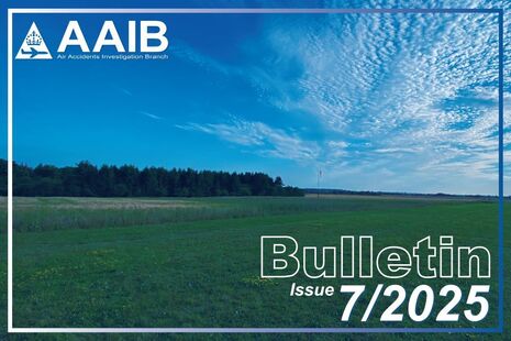 Air accident monthly bulletin July 2025