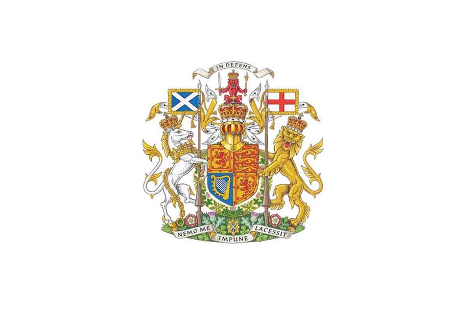 Royal Arms used in Scotland - Colour