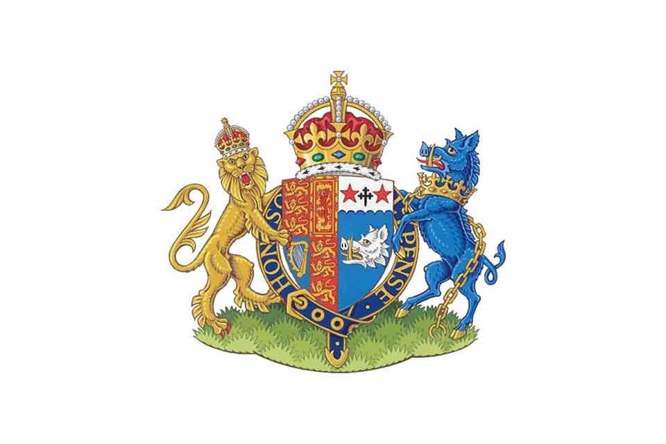 The Queen’s Coat of Arms – Colour