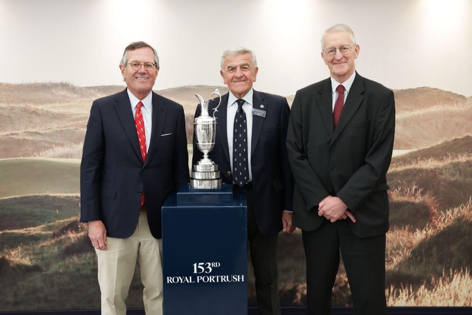 Secretary of State attends the 153rd Open at Royal Portrush