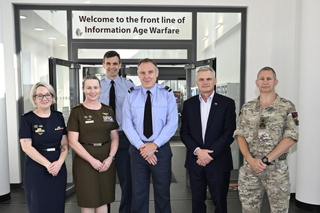 A group photo of those that took part in the visit