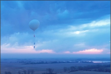 UK high-altitude research and intelligence balloon soars to new heights