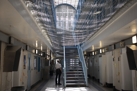 Prison landing
