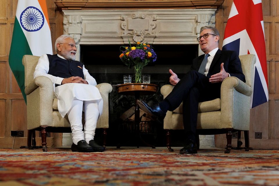 PM Starmer and PM Modi