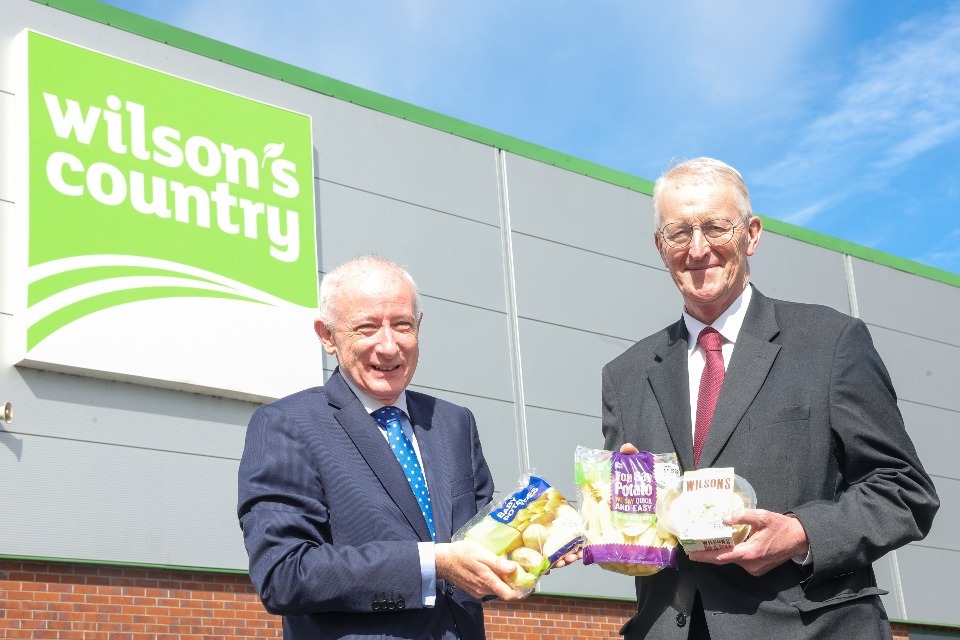Secretary of State visits local business to highlight benefits of new UK EU relationship