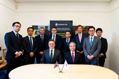 Sellafield Ltd and TEPCO teams