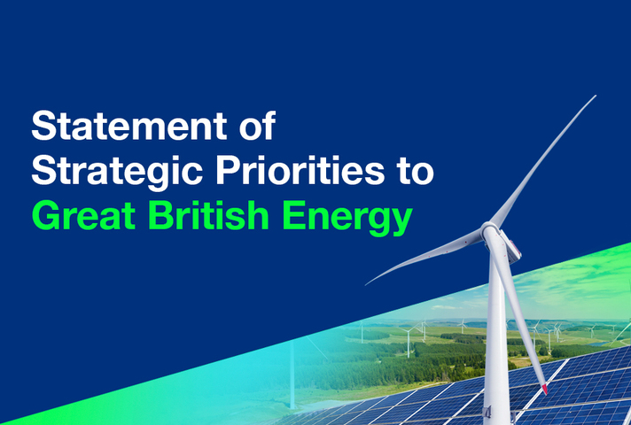 Statement of Strategic Priorities to Great British Energy
